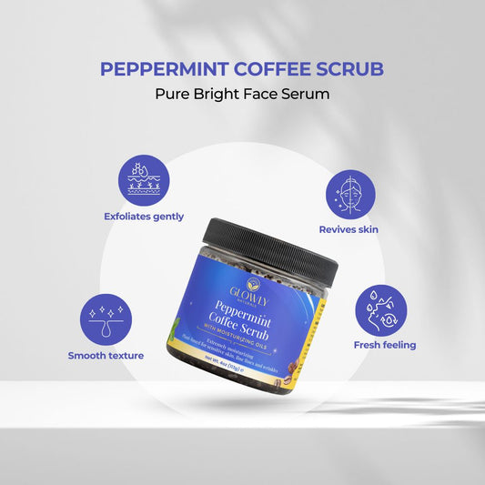 Peppermint Coffee Scrub